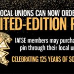 iatse anniversay pin